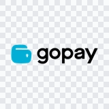 logo GoPay berwarna PNG