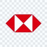 HSBC Bank colored symbol SVG