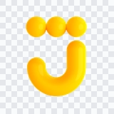 Bank Jago colored icon PNG