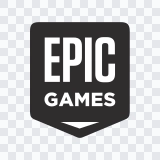 Epic Games colored logo SVG