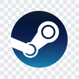 Steam colored icon SVG