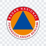 logo Badan Nasional Penanggulangan Bencana (BNPB) berwarna SVG