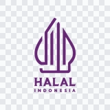 Halal Indonesia colored logo PNG