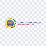 logo Kementerian Luar Negeri / Kemlu berwarna PNG