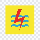 PLN colored icon SVG