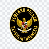 logo Kemenko Polkam berwarna SVG