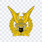 Indonesian Air Force colored logo PNG