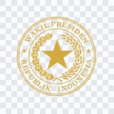 Seal of the Vice President of Indonesia colored logo PNG