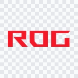 ROG (Republic of Gamers) colored wordmark PNG