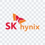 SK hynix colored logo SVG