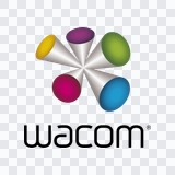 Wacom colored logo PNG
