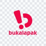 logo Bukalapak berwarna PNG