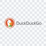 DuckDuckGo colored logo SVG