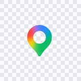 Google Maps colored logo SVG