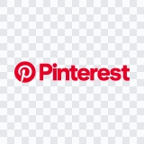 Pinterest colored logo SVG