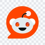 Reddit colored icon SVG