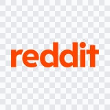 Reddit colored wordmark SVG
