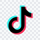 ikon TikTok berwarna SVG