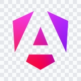 Angular colored icon PNG
