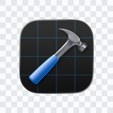 Xcode colored logo PNG