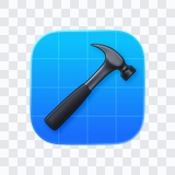 Xcode colored logo PNG