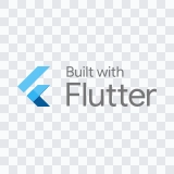 logo Flutter berwarna SVG