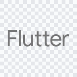wordmark Flutter berwarna SVG