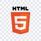 HTML colored logo SVG
