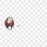 logo Jenkins berwarna SVG