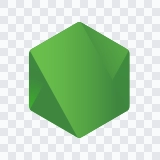 Node.js colored icon SVG