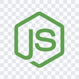 Node.js colored icon SVG