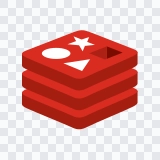 Redis colored icon SVG