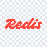 Redis colored wordmark SVG