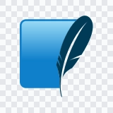 SQLite colored icon SVG