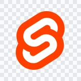 Svelte colored icon SVG