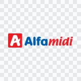 Alfamidi colored logo PNG