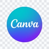 Canva colored logo SVG