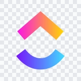 ClickUp colored icon SVG