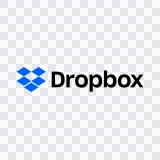 Dropbox colored logo SVG