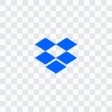 Dropbox colored symbol SVG