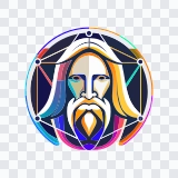 Leonardo colored icon SVG