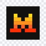 logo Mistral AI berwarna SVG