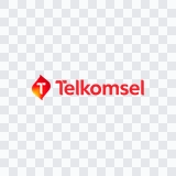 logo Telkomsel berwarna PNG