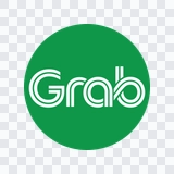 Grab colored logo PNG