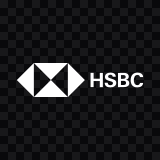 HSBC Bank light logo SVG