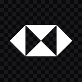 HSBC Bank light symbol SVG