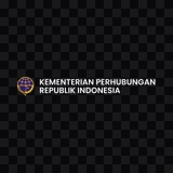 Kementerian Perhubungan (Kemenhub) light logo PNG