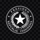 Seal of the President of Indonesia light logo PNG