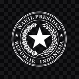 Seal of the Vice President of Indonesia light logo PNG