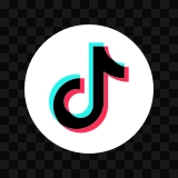 ikon TikTok terang SVG